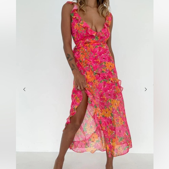 Rumored maxi floral dress - Picture 4 of 6